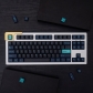 Dark Hammerhead GMK ABS Doubleshot 104+69 Full Double Shot Keycaps for Cherry MX Mechanical Gaming Keyboard 64/87/96/98